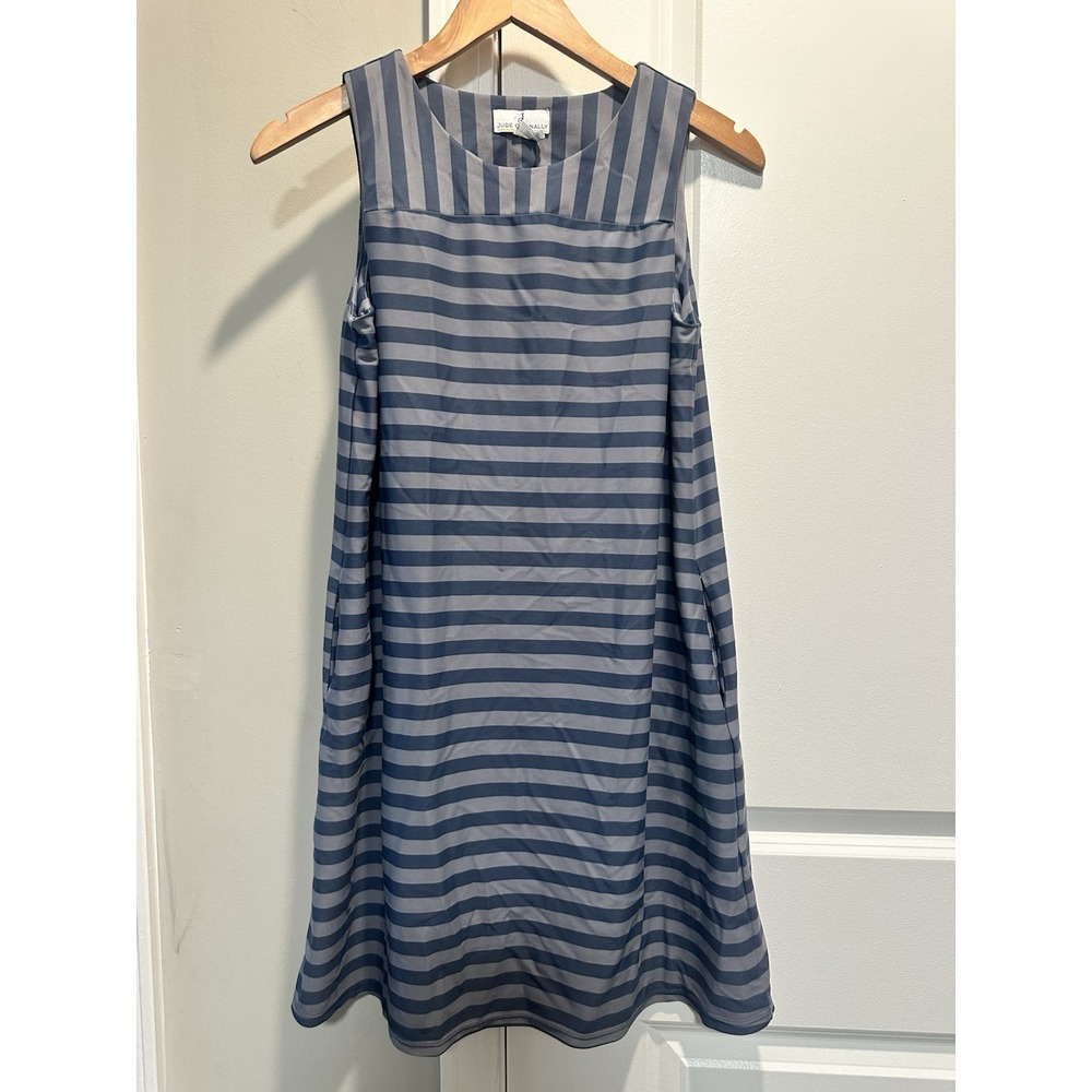 Jude Connelly Tank Dress Blue Small‎ Striped